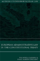 European Administrative Law in the Constitutional Treaty артикул 9929d.